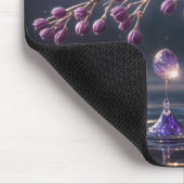 Lilac Dewdrop Mousepad (Ecke)