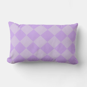 Lilac Diamond Two Tone Throw Kissen HAMbyWG