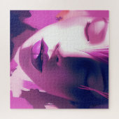 Lilac Dream Whisper - Serene, Ethereal, Lila Puzzle (Horizontal)