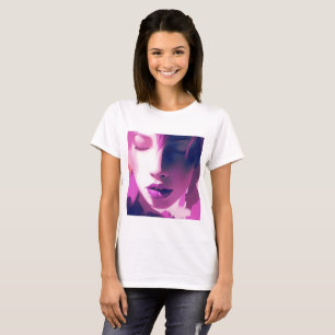 Lilac Dream Whisper - Serene, Ethereal, Lila T-Shirt