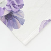 Lilac Dreams & Butterfly Whispers Fleecedecke (Ecke)