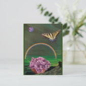 Lilac Dreams Postcard Postkarte (Stehend Vorderseite)
