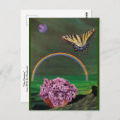 Lilac Dreams Postcard Postkarte (Vorne/Hinten)