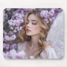 Lilac Dreams - Serene Spring Angel