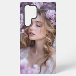 Lilac Dreams - Serene Spring Angel Samsung Galaxy Hülle