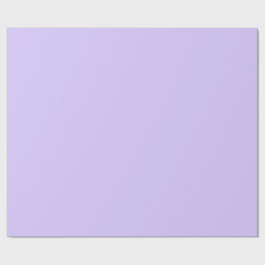 Lilac Dreams Solid Color | Classic | elegant Geschenkpapier (Flach)