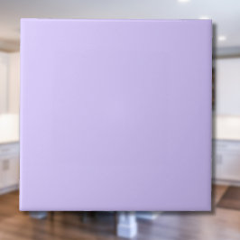 Lilac Dreams Solid Color | Klassisches Elegant Fliese
