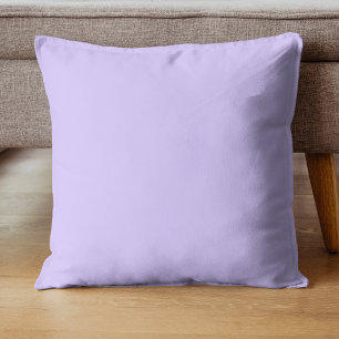 Lilac Dreams Solid Color   Klassisches Elegant Kissen