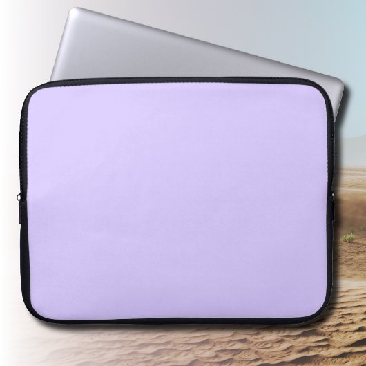 Lilac Dreams Solid Color | Klassisches Elegant Laptopschutzhülle