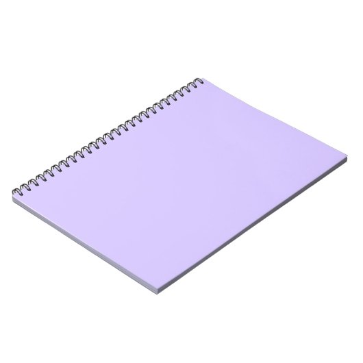 Lilac Dreams Solid Color | Klassisches Elegant Notizblock (Linke Seite)