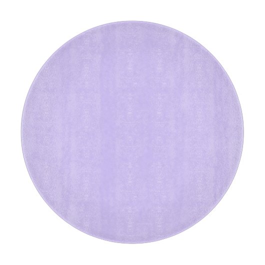Lilac Dreams Solid Color | Klassisches Elegant Schneidebrett (Vorderseite)