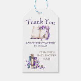 Lilac Ein neues Kapitel beginnt DuschgiftTags Geschenkanhänger