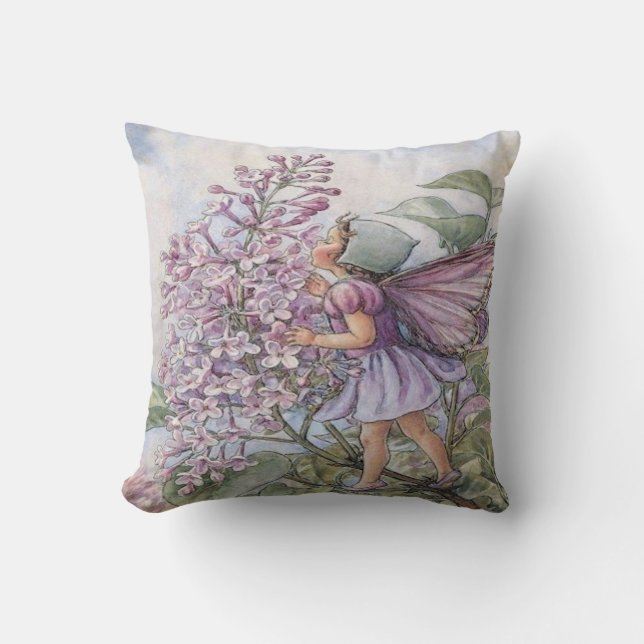 "Lilac Fairy" Kissen (Vorderseite)