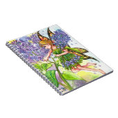 Lilac Fairy Notizblock (Rechte Seite)