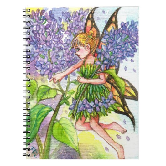 Lilac Fairy Notizblock (Vorderseite)