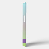 Lilac Fantasy Blume Grüne Formen Fraktal Name Case-Mate iPhone Hülle (Rückseite / Rechts)