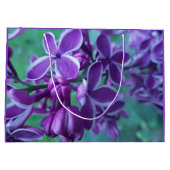 Lilac Farbvielfalt Große Geschenktüte (Rückseite)
