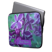 Lilac Farbvielfalt Laptopschutzhülle (Vorderseite Links)
