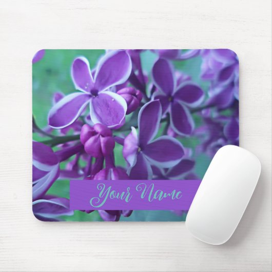 Lilac Farbvielfalt Mousepad (Mit Mouse)