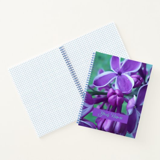 Lilac Farbvielfalt Notizblock (Innenseite)