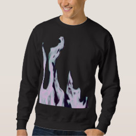 Lilac fire – Lila Feuer – Flamme Flame Flames  Sweatshirt