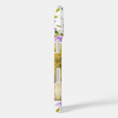 Lilac Floral Foto und Monogramm Case-Mate iPhone Hülle (Rückseite / Rechts)