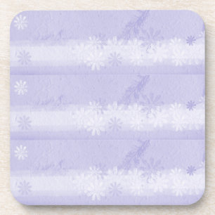 Lilac Floral Getränkeuntersetzer