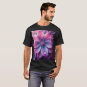 Lilac Floral Lila und rosa T-Shirt (Vorne ganz)