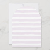 Lilac Floral Osterfest Party Einladung (Rückseite)