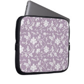 Lilac Floral Pattern Laptopschutzhülle (Vorne Rechts)