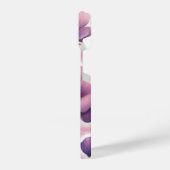 Lilac Floral Phone Case iPhone Hülle (Linke Seite)