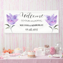 Lilac Floral Purple Flowers Rustic Elegante Weddin
