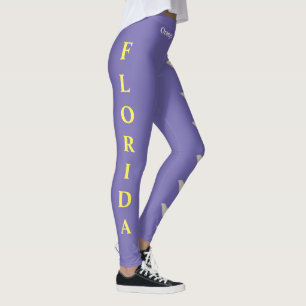 Lilac Florida Staat Blume Orange Blossom Leggings
