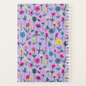 Lilac Flower Garden Planner Planer (Rückseite)