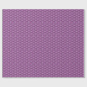 Lilac Foto | Gefleckte halbe Tropfen | Geschenkpapier (Flach)