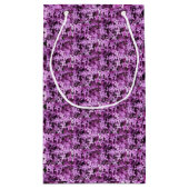 Lilac Foto | Gefleckte halbe Tropfen | Kleine Geschenktüte (Rückseite)