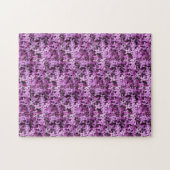 Lilac Foto | Gefleckte halbe Tropfen | Puzzle (Horizontal)