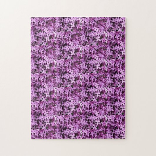 Lilac Foto | Gefleckte halbe Tropfen | Puzzle (Vertikal)