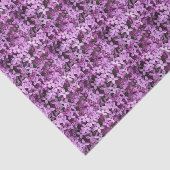 Lilac Foto | Gefleckte halbe Tropfen | Seidenpapier (Ausschnitt)