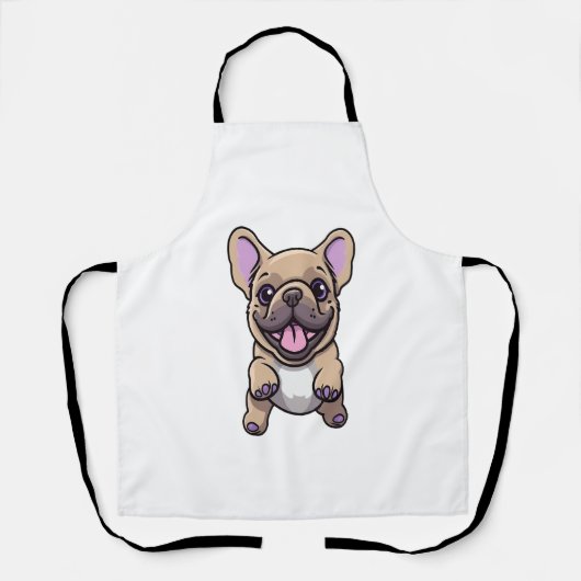 Lilac French Bulldog 9 Schürze (Vorderseite)