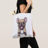 Lilac French Bulldog Tasche (Von Nahem)