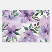 Lilac Frost AquarellfarbenPalette Geschenkpapier Set (Vorderseite 3)