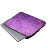 Lilac Fur Laptopschutzhülle (Vorne Knopf)