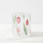 Lilac Garden Glass" Mattglastasse (Mittel)