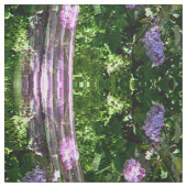 Lilac Garden Houses.. Stoff (Muster)