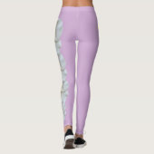 Lilac Georgia Staat Blume Cherokee Rose Leggings (Rückseite)