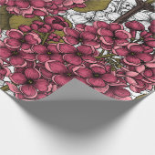 Lilac Geschenkpapier (Ecke)