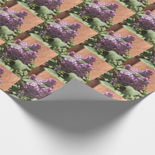 Lilac Geschenkpapier (Ecke)