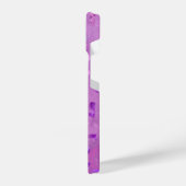 Lilac Glitzer iPhone Hülle (Linke Seite)