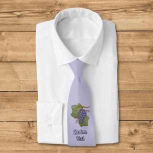 Lilac Grapes Krawatte
